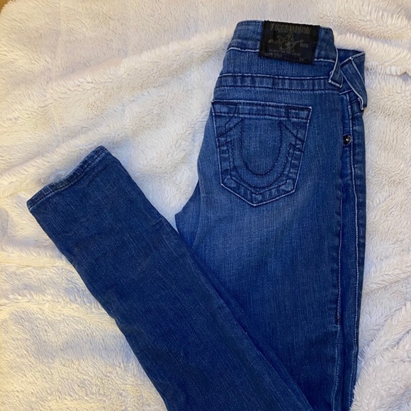Womens True Religion low rise straight cut sz 25 - Picture 2 of 8